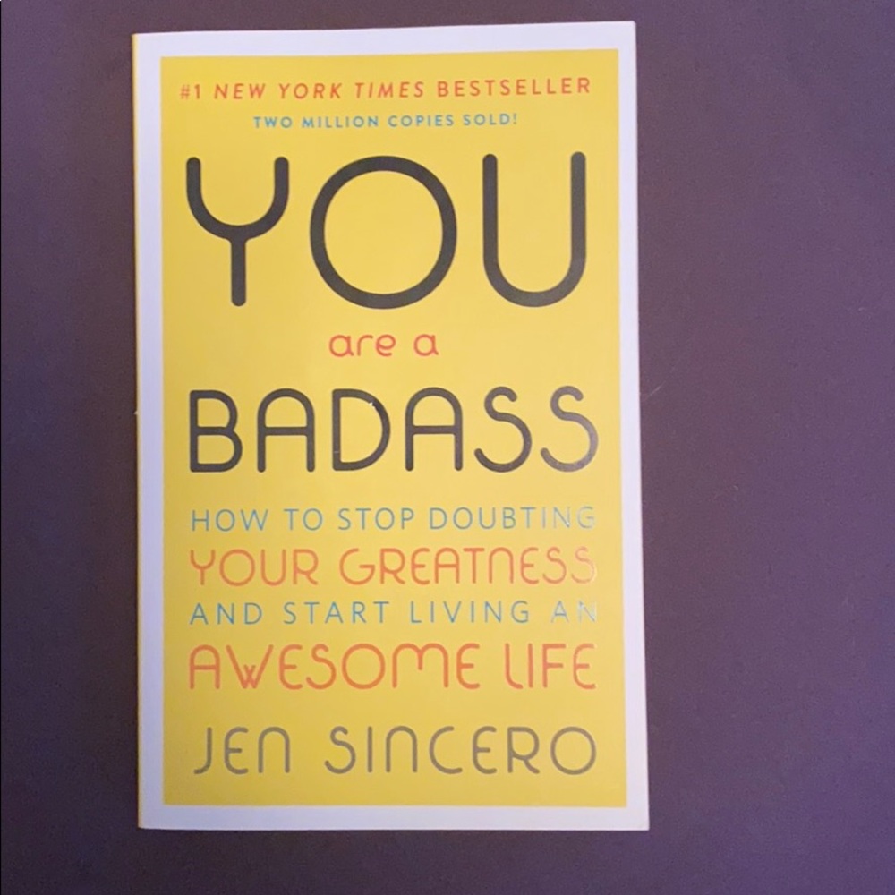 “You Are a Badass” book